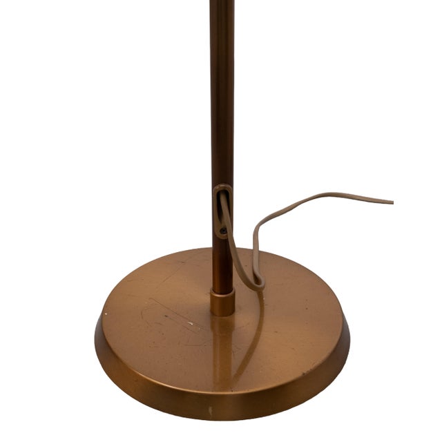 Metal Holtkotter Bronze Swing Arm Floor Lamp, Germany, 1980s For Sale - Image 7 of 13