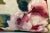 Cream Large Bolster Pillow Decorated With a Colorful Vintage Heirloom Floral Patten Inspired by Oil Paintings of the Great Masters - Made in the U K For Sale - Image 8 of 12