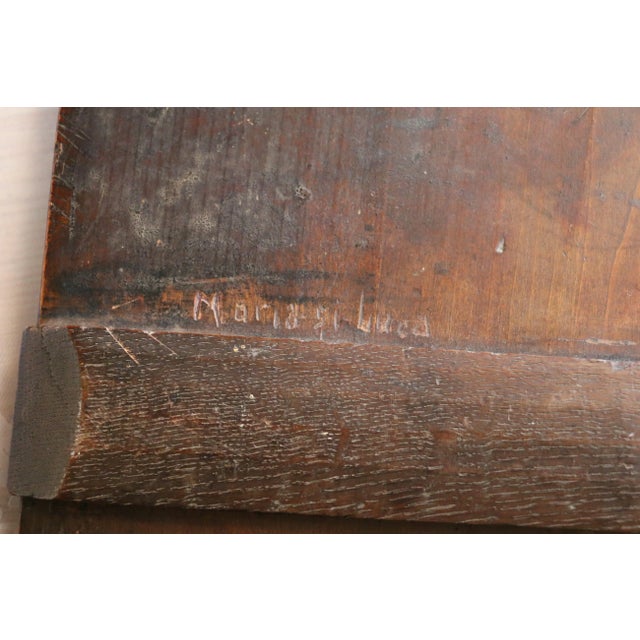 Antique 19th Century Hand Painted Russian Icon Art For Sale - Image 11 of 12