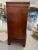 Traditional Early 19th Century Mahogany Bowfront Dresser/Chest For Sale - Image 3 of 12