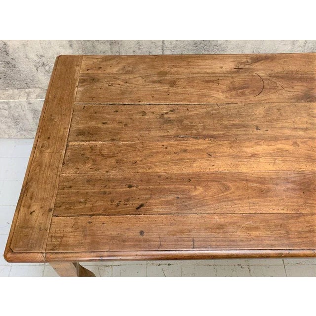 Serving Console Farmhouse Table For Sale - Image 5 of 13