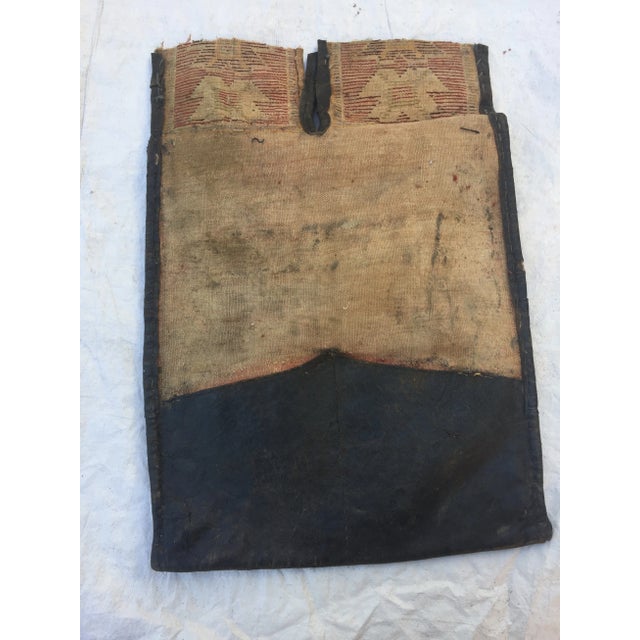 Turkish Wool Saddlebag For Sale - Image 4 of 7