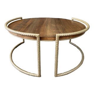 Charleston Forge Spa Round Cocktail Table For Sale