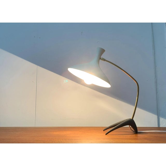 Mid-Century Modern Crowfoot Table Lamp from Cosack, 1960s For Sale - Image 4 of 18