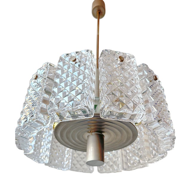 Vintage Chandelier from Kaiser Leuchten, 1970s For Sale