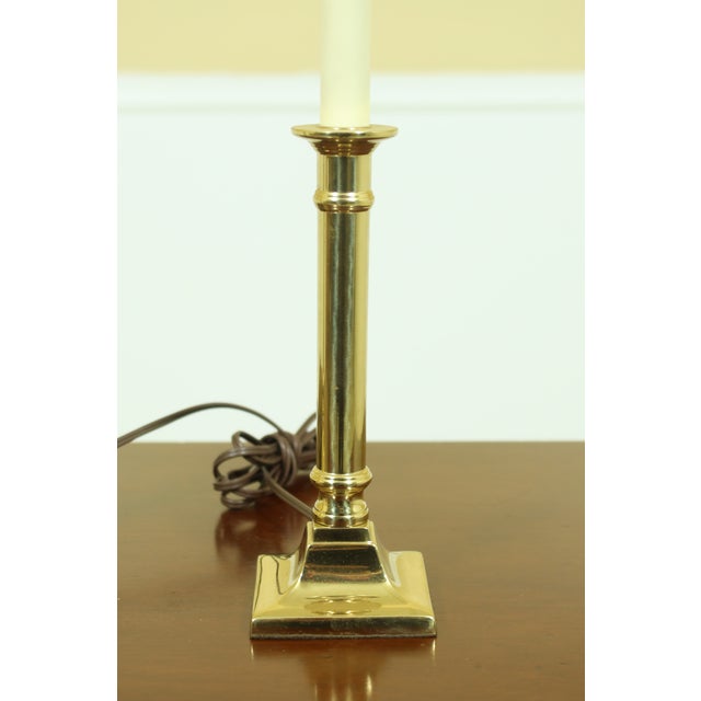 Virginia Metalcrafters Brass Table Lamps a Pair Chairish