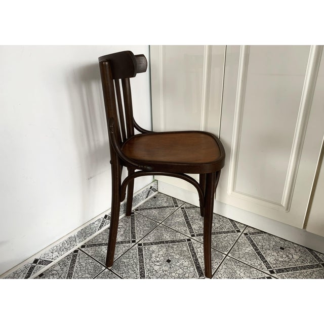 Wood Chair with the Giente Seal from Thonet, 1947 For Sale - Image 7 of 18