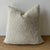 Oatmeal and natural flax wool and linen woven fibers in a stonewash finish create this luxurious soft pillow. Sewn with an...