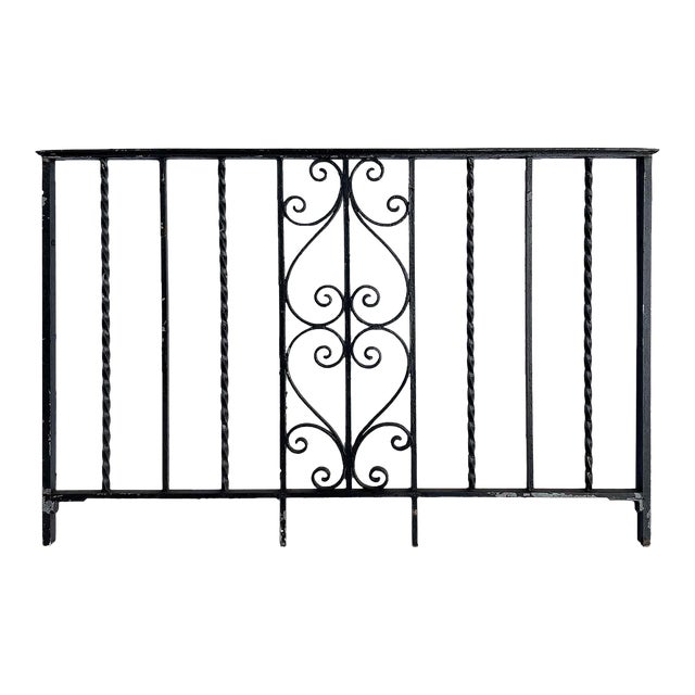 Vintage Mid 20th Century Wrought Iron Railing Chairish