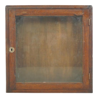 Vintage European Hardware Shop Counter Display Storage Cabinet-Unmarked For Sale