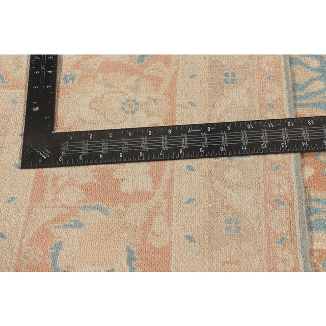 Textile Vintage Portuguese Khotan Rug, 09'03 X 09'07 For Sale - Image 7 of 10
