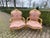 French 1960s French Artisan Louis XVI Pink Gilt Beech Sofa Set—3 Pc For Sale - Image 3 of 16