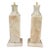 Pair of Polished South American Rock Crystal Lamps For Sale