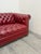 Red Chesterfield Leather Sofa For Sale In Los Angeles - Image 6 of 11