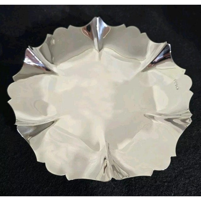 Viners Sterling Silver Cake Stand, Sheffield, 1936 For Sale - Image 3 of 18