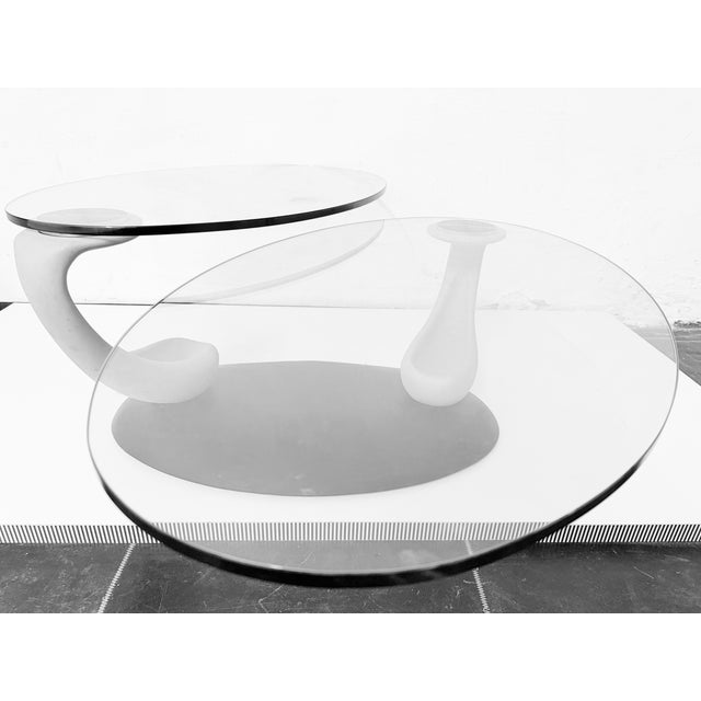Metal Vintage Naos Papillon Coffee Table by Gamba & Guerra, Italy, 1980s For Sale - Image 7 of 11