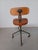 Restored Office or Workshop Chair Reupholstered in Leather from Fritz Hansen, 1940s For Sale - Image 6 of 11