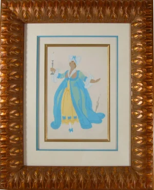 Erté, Madame De Chateaubedeau, Circa 1935