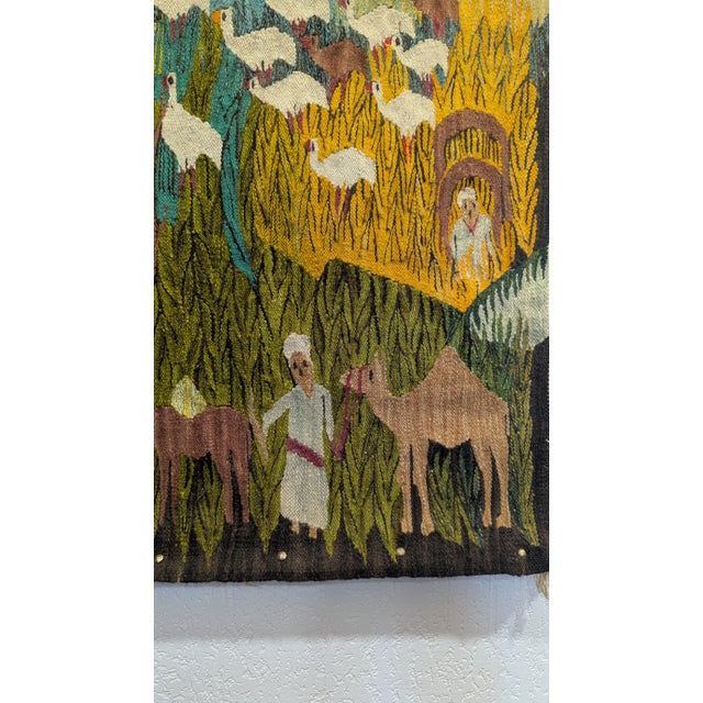 Textile Tapestry by Alfredo Gauro Ambrosi, 1920s For Sale - Image 7 of 9