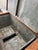 Vintage 1910s Alaska Ice Box Wood Cabinet With Carved Details For Sale - Image 4 of 10