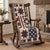 American Americana Star Woven Throw Blanket – Vintage Quilt-Inspired, 60 × 50 For Sale - Image 3 of 5
