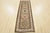 Tribal Kazak Runner 2’9” X 7’10” Brown Wool Tribal Hand-Knotted Oriental Rug For Sale - Image 3 of 12