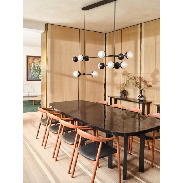Molecule Linear Chandelier For Sale - Image 12 of 12