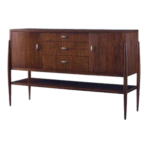 Century Furniture Paragon Club Pellissier Wide Mahogany Wood Sideboard