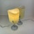 1990s Vintage Italian Opaline Table Lamps, 1990s, Set of 2 For Sale - Image 5 of 18