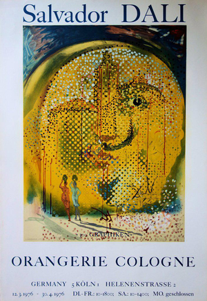 Salvador Dali, Sol Y Dali, Lithograph