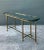 Vintage Brass Hoof Console Table For Sale - Image 10 of 12