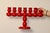 Wood Vintage Swedish Bobbin Candelabra For Sale - Image 7 of 8