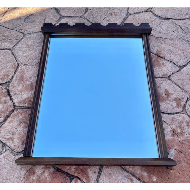 This Spanish Castilian mirror dates from the late 19th to early 20th century and reflects the restrained, functional...