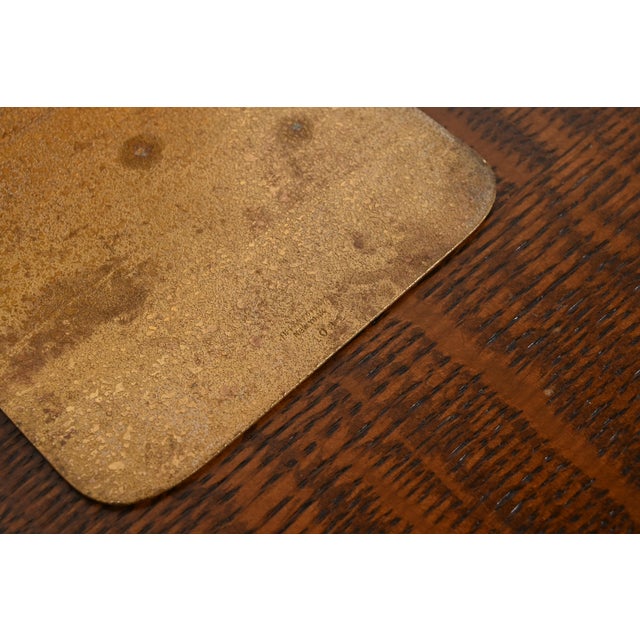 Tiffany Studios New York Bronze Doré Zodiac Bookends, Circa 1910 For Sale - Image 10 of 12