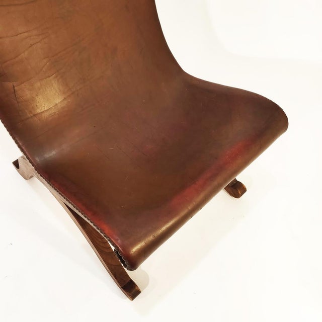 Spanish Side Chair by Pierre Lottier for Almazan, 1950s For Sale - Image 9 of 13