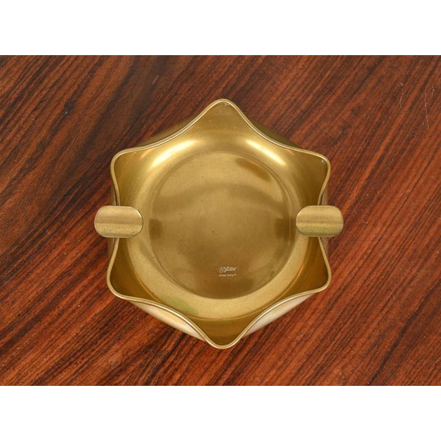 Italian Sculptural Brass Ashtray by Bellotto, Italy, 1970s For Sale - Image 4 of 12