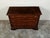 Italian 1800s Walnut Commode with Three Drawers and Raised Diamond Motifs For Sale In Atlanta - Image 6 of 12