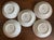 Limoges, France Early 20th Century French Theodore Haviland Limoges Birds Paradise Dessert Bowls, France- Set of 5 For Sale - Image 4 of 4