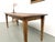 Farmhouse Table in Walnut with Tapered Legs, 1950s For Sale - Image 9 of 18