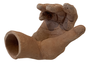 Terracotta Hand Sculpture from J. Gallart