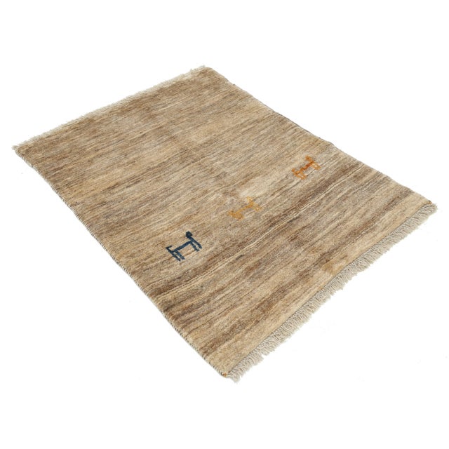 Traditional Pasargad Hand Knotted Gabbeh Rug For Sale - Image 3 of 4