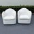 Pair of vintage swivel chairs from the 1980s. Form and function at its best. Comfertable to sit in and great lines....