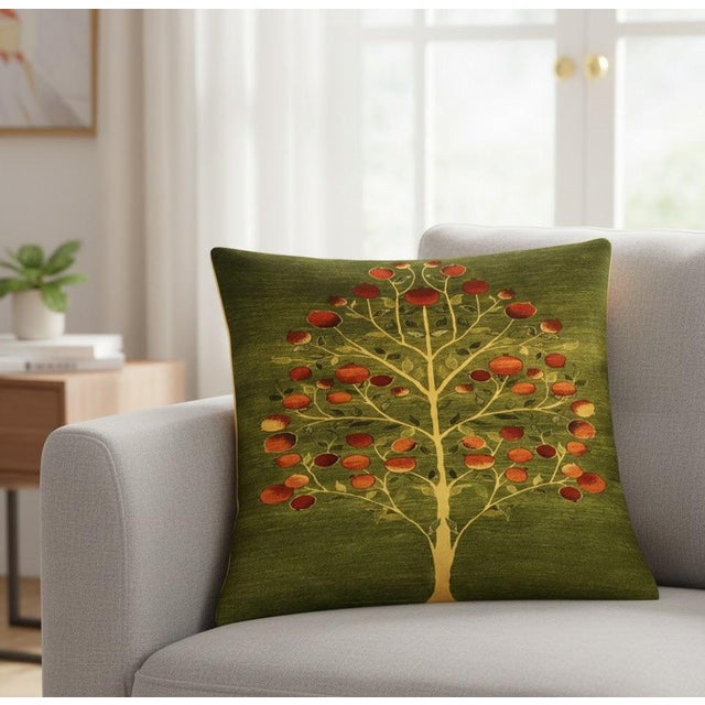 Arts & Crafts Exquisite Luxury Arts & Crafts Sofa Cushions/ Pillows Cushion Cover With Insert For Sale - Image 3 of 5