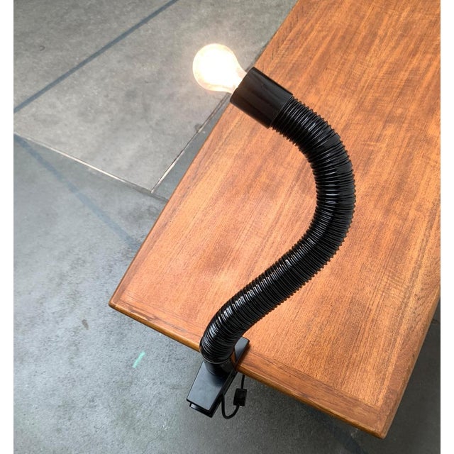 Mid-Century Space Age Cobra Table Clamp Lamp, 1960s For Sale - Image 3 of 18