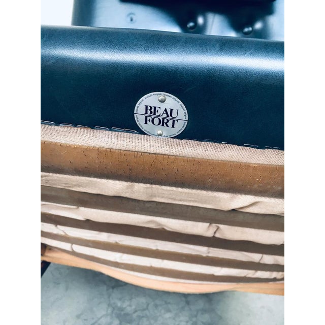 Vintage Mid-Century Modern Belgian Design Lounge Relax Chair by Georges Van Rijck for Beaufort. Made in Belgium, 1960's....