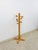 Vintage Atomic Coat Hat Rack Glossy Pine MCM Entryway Stand Mid Century Modern For Sale - Image 4 of 9