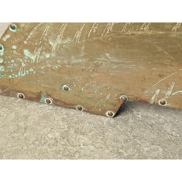 Regency Palm Tree Sculpture Coat Rack, 1970s For Sale - Image 10 of 12