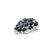 Modern Platinum Leaf-Shaped Brooch With 13.08ctw Sapphires & Diamonds For Sale - Image 3 of 7