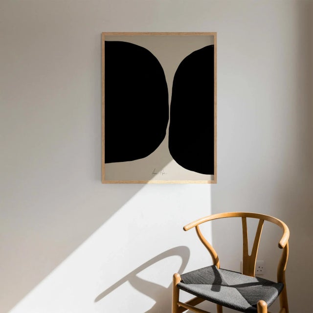 Contemporary Abstract Composition Giclee Print For Sale - Image 4 of 4