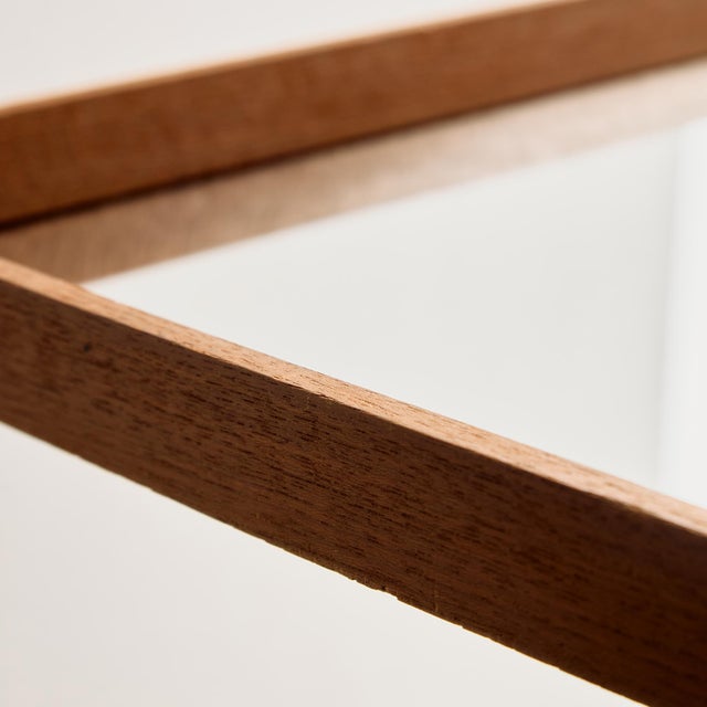 Teak Framed Mirror, 1960s For Sale - Image 3 of 8